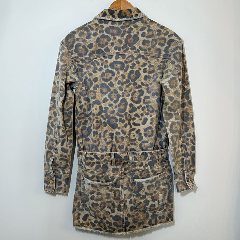 NWT SER.O.YA Linda Dress Leopard Print small flawed! - Picture 5 of 15